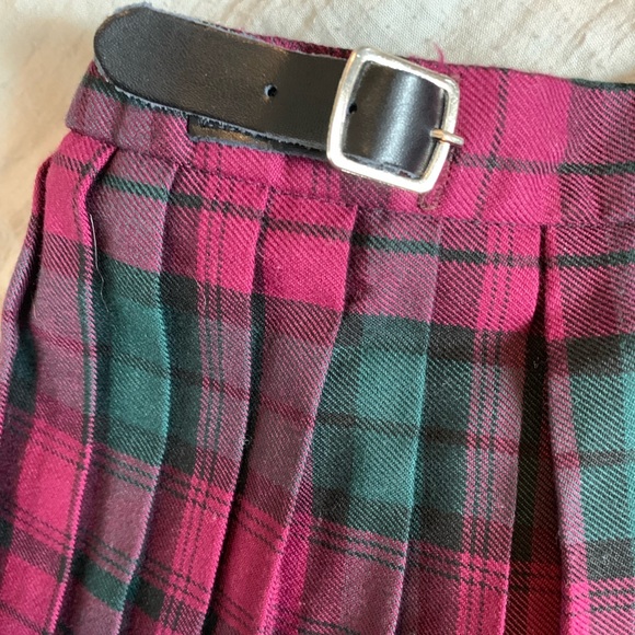 Glen Appin tartan plaid skirt 2T - Picture 3 of 5
